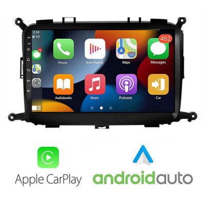 Sistem Multimedia MP5 Kia Carens 2013-2018 J-2023 Carplay Android Auto Radio Camera USB CarStore Technology foto