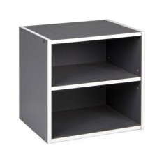 Raft 2 polite gri Cubo 35x29.2x35 cm
