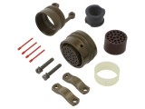 Conector circular mufă mamă AMPHENOL PT/451 26 pini 7,5A 600V drept