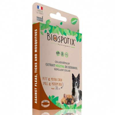 BIOGANCE Biospotix Small dog S-M zgardă cu efect repelent 38 cm foto