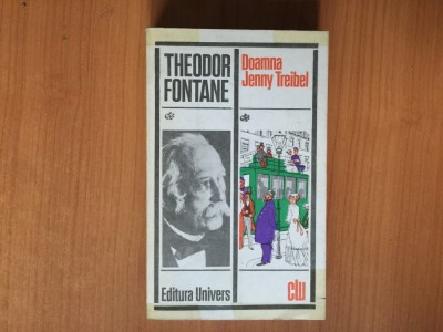 h3a Doamna Jenny Treibel &amp;ndash; Theodor Fontane foto
