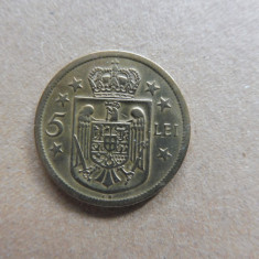 ROMANIA 5 LEI - 1930, KN - Kings Norton Mint (164)