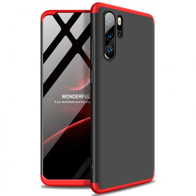 Husa HUAWEI P30 Pro - 360 Grade (Rosu/Negru) foto