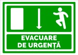 Indicator pentru evacuare de urgenta directie in jos