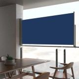 Gossi copertina laterala retractabila de terasa, albastru, 60x300 cm