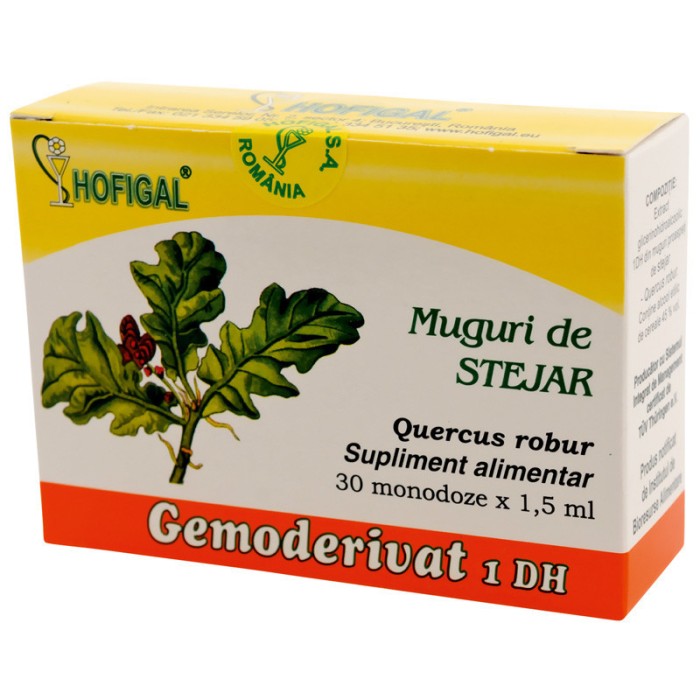 Gemoderivat muguri stejar 1,5ml*30mdz