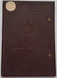 Carnet de munca, RSR