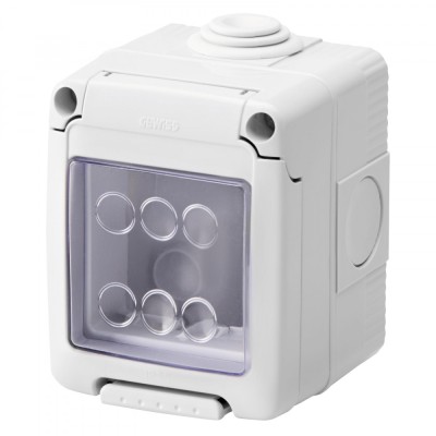 Doza PT 2M IP55 Gewiss System Gri GW27042 foto