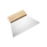 Spatulă dințată, spatulă adeziv parchet, B14 fin, 180 mm lățime, 1500 F/m&sup2;