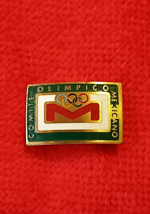 Insigna - Comitetul Olimpic din MEXIC