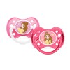 Set 2 suzete roz anatomice, 6 luni+ , DODIE, 6-18 luni, Silicon
