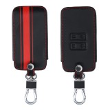 Husa Cheie Auto pentru Renault / Dacia - 4 Butoane - Keyless Go, Piele ecologica, Negru, 44637.09, Kwmobile
