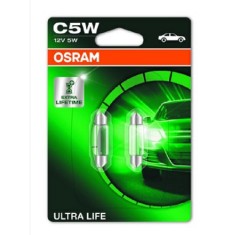 SET 2 BECURI 12V C5W ULTRA LIFE BLISTER OSRAM