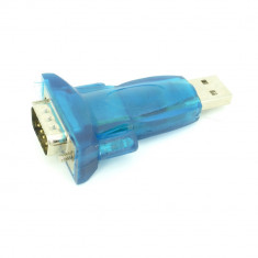 Convertor USB la RS232 Cablu adaptor interfata serial DB9 foto