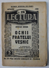 REVISTA &amp;amp;quot, LECTURA &amp;amp;quot, - FLOAREA LITERATURII STRAINE , NO. 216 , EDITIE INTERBELICA foto