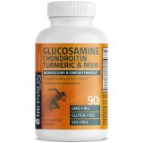 Glucozamina Chondroitin Turmeric &amp; MSM, 90 capsule, Bronson Laboratories
