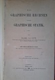 Der Graphische rechnen und die Graphische statik - Karl von Ott (Calcul grafic si statica grafica)