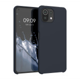 Husa pentru Xiaomi Mi 11 Lite 5G, Silicon, Albastru, 54730.186, kwmobile