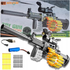 PUȘCĂ DE JUCĂRIE SIGURĂ PENTRU COPII SĂGEȚI AUTOMATE DIN SPUMĂ MOALE