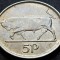 Moneda 5 PENCE - IRLANDA, anul 1992 * cod 4888