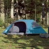 Gossi cort de camping cupola pentru 1 persoana, albastru, impermeabil