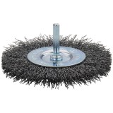 Makita D-39992 - Perie disc 100x0.3 mm fir ondulat tija cilindrica 6 mm