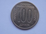 100 DINARI 1989 IUGOSLAVIA