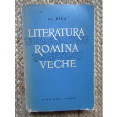 LITERATURA ROMANA VECHE-ALEXANDRU PIRU