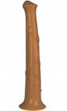 Dildo Horse, PVC, Caramel, 42 cm, STD