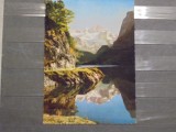 AUSTRIA - GOSAUSEE MIT DACHSTEIN, 3004 m OGLINDIT IN LACUL DE LA POALE -