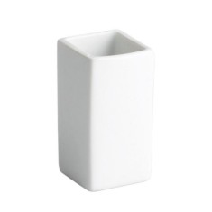 Set 12 suporti scobitori portelan, inaltime 5.5 cm