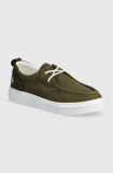 U.S. Polo Assn. mocasini BAYARD barbati, culoarea verde, BAYARD004M 4CS1