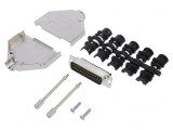 Conector D-Sub 25 Pin Tată Drept cu Terminal pe Șurub UNC 4-40