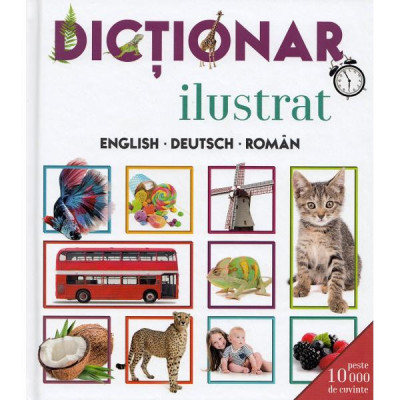 Dictionar ilustrat english-deutsch-roman - cristina drescan foto