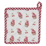 Cumpara ieftin Servet vase fierbinti bumbac multicolor Briose 20x20 cm