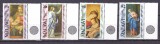 Malawi 1992 pictura Craciun MI 605-608 MNH