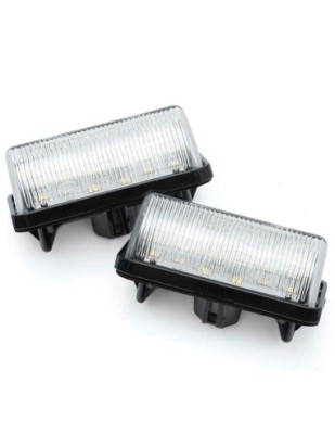 Set Lampi Numar Led Toyota Rav4, Prius, Corolla, bZ4X, Mirai, Avalon, cod OE 8120433030 / 8127033110 foto