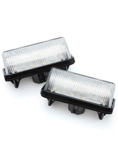 Set Lampi Numar Led Toyota Rav4, Prius, Corolla, bZ4X, Mirai, Avalon, cod OE 8120433030 / 8127033110
