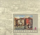 Romania 1972 - picturi Venetia, colita neuzata