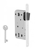 Broască Magnetică Alb Mat 90/50 cu Cheie, Polonia