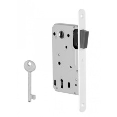 Broască magnetică alb mat 90/50 cheie