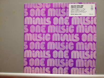 Solos For The Cello Player : Handel/Bach/Brahms/Gluck.(1977/OMM/RFG) - Vinil/NM+ foto