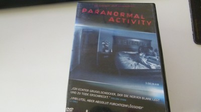 paranormal activity -dvd foto