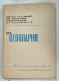 REVUE ROUMAINE DE GEOLOGIE GEOPHYSIQUE ET GEOGRAPHIE , SERIE DE GEOGRAPHIE , TOME 8 par T. MORARIU , 1964