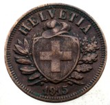 F.121 ELVETIA 2 RAPPEN 1915 B