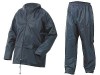 Compleu Ploaie Impermeabil Bleumarin (M-XXXL) Jacheta + Pantaloni Fas. Pescuit, Ciclism, Constructii. Protectie Vant si Ploaie. Foita Usoara