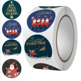 Set 500 bucati autocolante de Craciun, etichete autoadezive model nou, decorative, Christmas stickers, JollyMag, NNK14