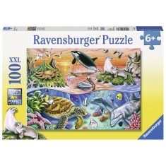 Puzzle Minunatul Ocean, 100 Piese