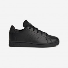 Încălțăminte șireturi Educație fizică ADIDAS ADVANTAGE Negru Copii