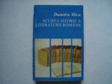 Scurta istorie a literaturii romane (vol. II) - Dumitru Micu, Alta editura